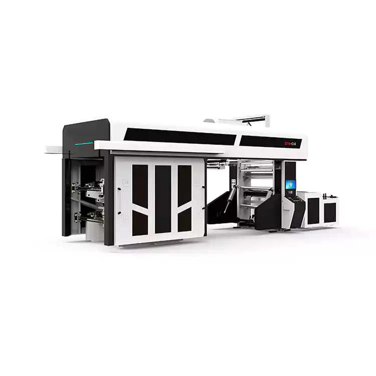 4-8 रंग Flexographic Ci प्लास्टिक Flexo मुद्रण मेसिन