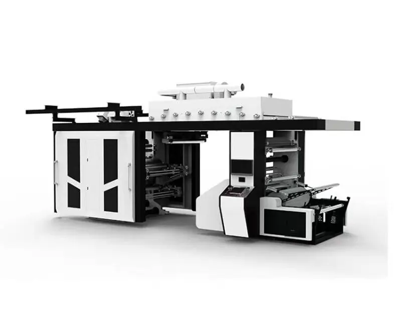 ४ रङ केन्द्रीय छाप फ्लेक्सोग्राफिक प्रेस